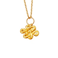 Citigems 916 Gold Mystic Knot Pendant