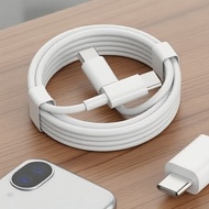 3ft/6ft/10ft USB-C to C Fast Charging Cable, Compatible with iPhone 16 15 & Android  Kabel Pengecasa