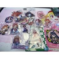 Uma musume Pretty Derby Acrylic Stand Ganci keychain Badge pin Mini Figurine Gold Ship Haru Urara Ma