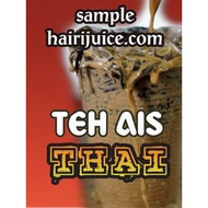 Sticker Air Balang Teh Ais Thai Kalis Air ( 9 x 12 inci )