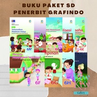 Integrated Thematic Books Volumes 6F, 6G, 6H, 6I Class 6 / VI SD/MI Semester 2 - Facil