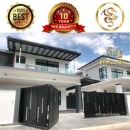 AUTOGATE 1.5 SERIES Fully Aluminum Trackless Folding Gate /Installation team in whole🇲🇾全马安装