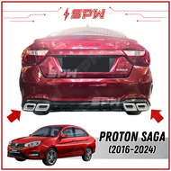 Proton Saga VVT / MC2 (2016-2024) AMG Rear Bumper Diffuser Lip Fake Exhaust Tip Bodykit Body Kit Pai