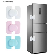 DELMER Fridge Freezer Lock Child ABS Cabinet Closet Fridge Freezer Door Anti-Clip Hand