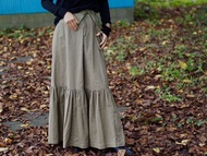 裹身長裙 / 墨綠色