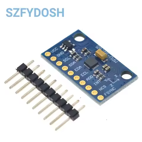 GY-6500 GY-9250 GY-9255 MPU-6500 6DOF Accelerometer 6-axis Attitude Gyro Sensor Module SPI Interface