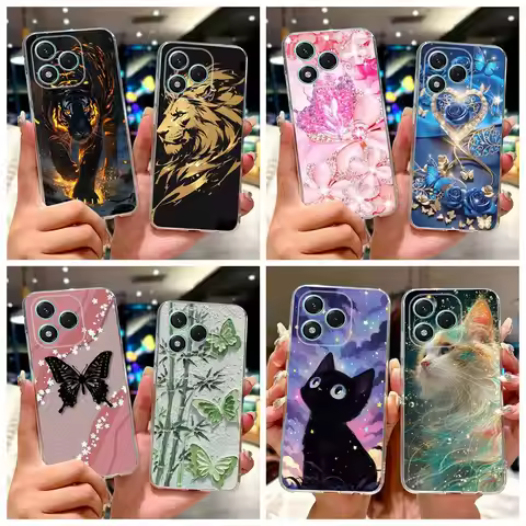 For Honor 400 Lite Case ABR-NX1 Cool Design Fashion Painted Cover Soft Silicone Phone Case For Honor