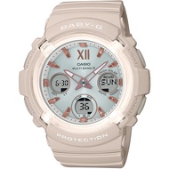 CASIO Womens Baby-G BGA-2800-4A2JF [BABY-G Radio Wave Solar Model Smokey Pink Beige] Round Watch Tou