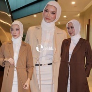 Women Long Blazer Coat by Eldika