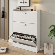 [48H Shipping] Ultra-Thin Shoe Cabinet cm Centimeter Home Narrow Doorway Flip Modern Simple Entryway