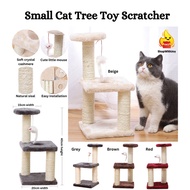 【ShopWithJoy】 Cat Tree Play Bed Scratcher House Toy For Kitten Kitten Cat Tree Toy Scratcher Sisal Cat Toy Mainan Kucing