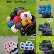 Golf Club Cover Golf Iron Cover Waterproof PU Golf iron cover set Iron head cover Golf Accessorie