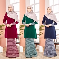 Baju Kurung Songket Amira XS-4XL Baju Kurung Moden Raya 2021