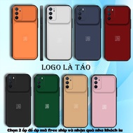 Oppo A16, A16K flexible case printed with trendy apple orange logo