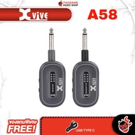 Xvive A58 สี Black ไวเลสซิสเทม Xvive Wireless System - เต่าแดง