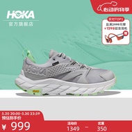 HOKA ONE ONE男女鞋夏季阿纳卡帕低帮徒步鞋ANACAPA LOW GTX防水 雾灰/青柠色（低帮） 41