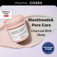 [COSRX] Poreless Clarifying Charcoal Mask Pink 110g, Purifying, skin-perfecting, and color-changing 