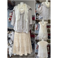 [2hand_thrift] Set: M woolJacket, M sweatshirt