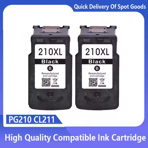 Replacement Ink Cartridge For Canon PG 210 CL 211 XL For Canon Pixma IP2700 IP2702 MP240 MP250 Print