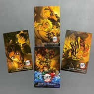 Bundle Collectible Card ORIGINAL Merchandise Trading Card Kimetsu No Yaiba - Demon Slayer CGV Indone