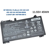 HP RE03XL 11.55V 45WH ProBook 430 440 445 450 455 G6 HSTNN-DB9N L32407-2B1 HSTNN-OB1C Laptop Battery