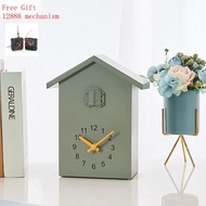 T60 Nordic Style Bird Out Hourly Timekeeping Wall Clock Cuckoo Wall Clock Timekeeping Clock Window