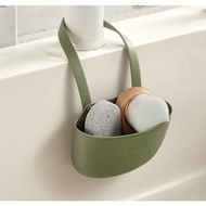 🇸🇬ESPACE SG - Kitchen Sink Sponge Holder Faucet Hanging Sink Caddy Bathroom Storage Pocket Hanging