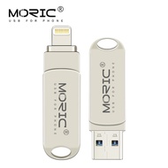 Metal USB Flash Drive 128gb cle usb OTG Pen Drive 32gb 64gb Usb2.0 Flash Disk for iPhone X/8 Plus/8/7 Plus USB Memory Stick