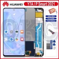 Original LCD For Huawei Y7A LCD with Frame Display Touch Screen Digitizer Huawei P Smart 2021 LCD Re