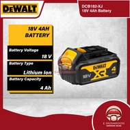 Dewalt Bateri 18V XR 4Ah Battery DCB182-XJ