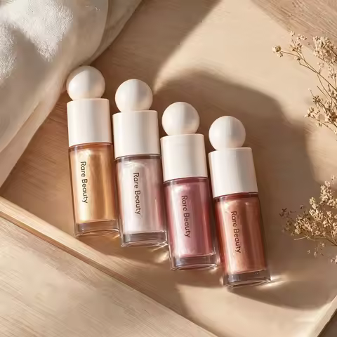 Rare Beauty Lipstick Liquid Blush Highlight Liquid Highlighter Lip Gloss Lasting Waterproof Moisturi