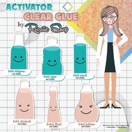 Activator And Clear Glue/Slime Material Glue by Rossie Shop/Free Bonus For Every Slime Purchase