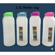 1.5L Plastic Aqua Water Jug Water Bottle Sports Pitcher Jag Pitchel Outdoor Container 1219