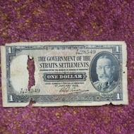 Malaya Singapore 1 Dollar Keluaran Tahun 1935