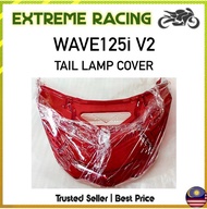 Rear Tail Lamp Cover Tail Light Len Lens Lampu Belakang Taillight Cover Caver Kaver Honda Wave125i V2 Wave 125i V2