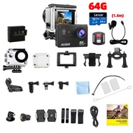 [OFFICIAI] AUSEK S9R Action Camera Ultra HD 4K 60FPS Waterproof Camera Anti-shake WIFI Remote Contro