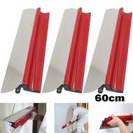 เกียงโป๊วสีไม้พายตกแต่งผนังสแตนเลสเกรียงปาดหน้าปูนฉาบสกิมโค้ท 60ซม สเตนเลสสตีล เกรียงปูน เกรียง เกรี