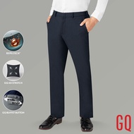 GQ Perfect Pants กางเกงขายาว สีน้ำเงินสว่าง Midnight Blue (Light Navy)