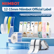 2025 Trendy Niimbot Printer D11 D110 D101 Label Sticker 1roll Color White Transparent Papers Waterpr