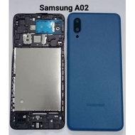 Samsung A02 original fulset casing Housing (Backdoor.bazel.frame)