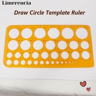 LIMERENCIA Draw A Circle Template Ruler Drawing Tools Drawing Ruler Special Ruler For Drawing Circle