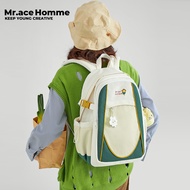 Mr. ace Homme 2586 Farm Series Leisure Backpack Women Laptop 14 inch Backpack Korean Style Waterproo