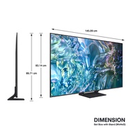 Samsung ทีวี 65Q65D สมาร์ททีวี ขนาด 65" QLED 4K  รุ่น QA65Q65DAKXXT 65Q65DAKXXT 65Q65DA ปี 2024