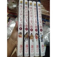 Erased Imported Manga Comic Boku Dake ga Henna Machi vol 1, 2, 4, 5, 6 by Kei Sanbe Original Japanes