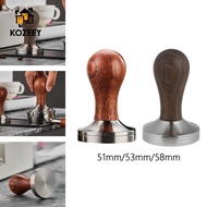 [KOZEEY] Espresso Pressure Tamper Flat Base for Espresso Machines Barista Restaurants