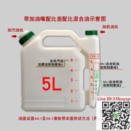 快 鏈鋸除草機 油鋸配比壺大容量割草機綠籬機汽油機二沖程機油對比油壺混合油桶