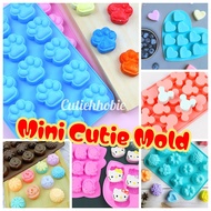 Mini Cavity Silicone Mold Baking Mould Jelly Cake Chocolate Pudding Kek Mould Handmade Soap Silicone