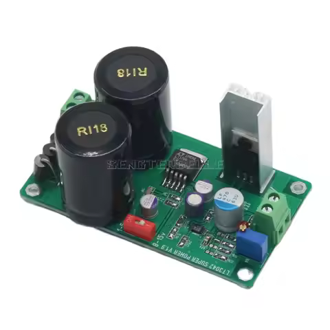 HIFI LT3042 Ultra Low Noise Linear Power Supply Board For Raspberry Pi Amanero XMOS Digital Interfac