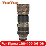 100-400 Decal Skin Vinyl Wrap Film Lens Protective Sticker Protector Coat Para sa Sigma 100-400mm F5