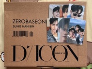 ZB1 Zerobaseone Sung Hanbin成韓彬Dicon